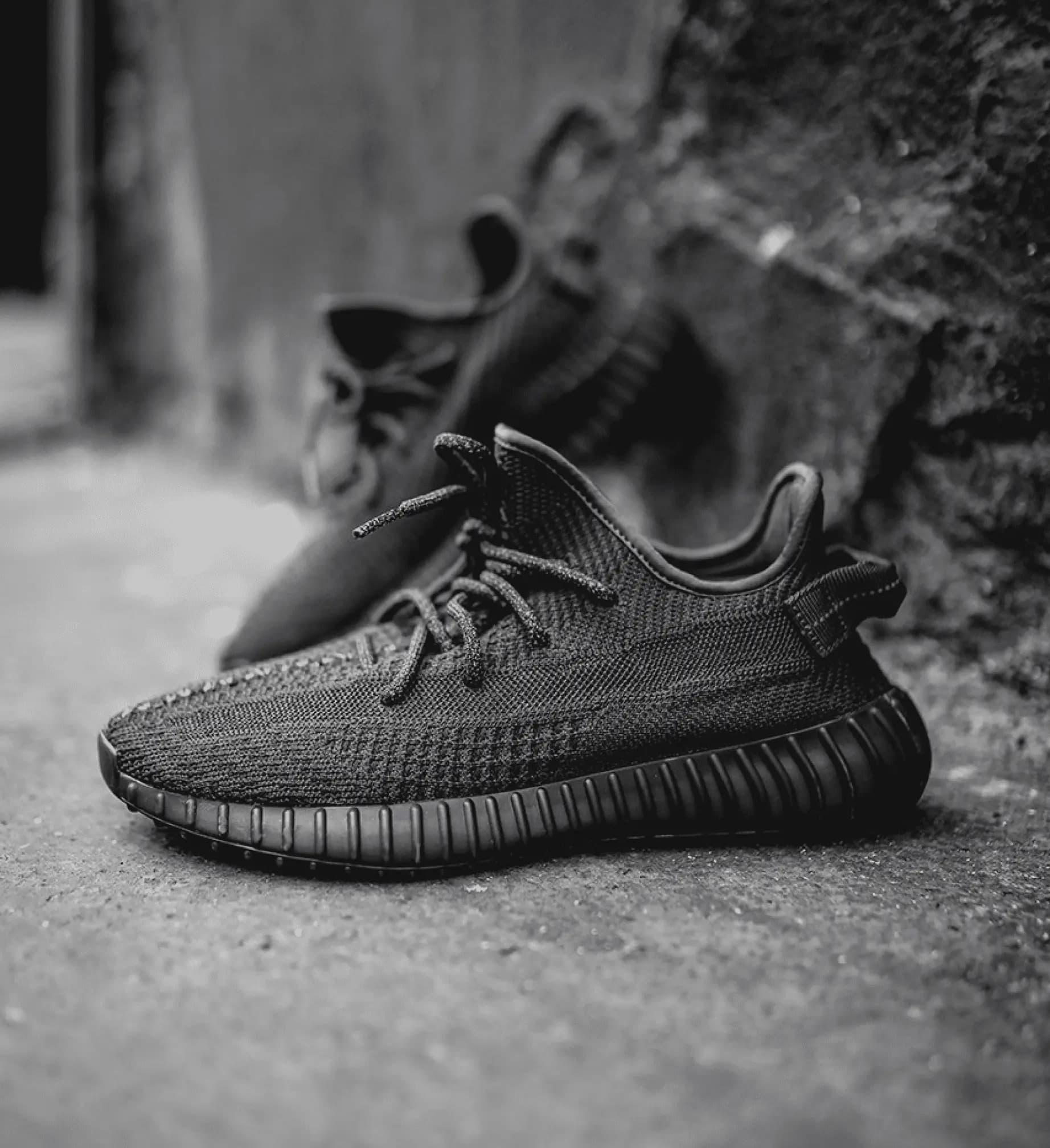 All black yeezy boost release hotsell